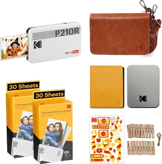 Stampante Portatile Mini - Fotoprinter - Stampante Mobili - Stampante da Tasca - Stampante a Gettoni