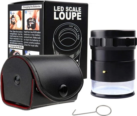 Verglassare Brille con Illuminazione a LED