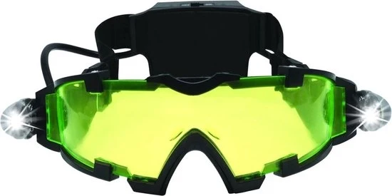 Nachtkijker con LED lampi estraibili e elastici regolabili - Vetro con tinte verde - Nachtkijker Specifiche tecniche: - Modello: - Codice prodotto: - Altri dettagli: