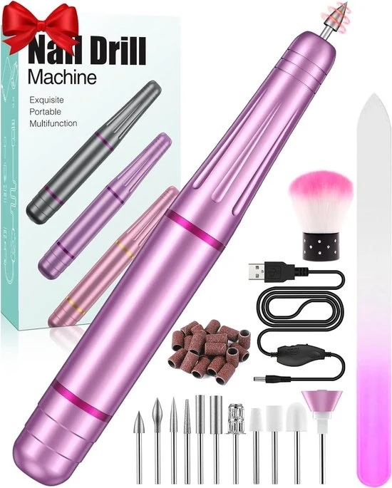 Vijilatrice elettrica per unghie - Vijilatrice elettrica per manicure - Fresa per unghie - Manicure e pedicure