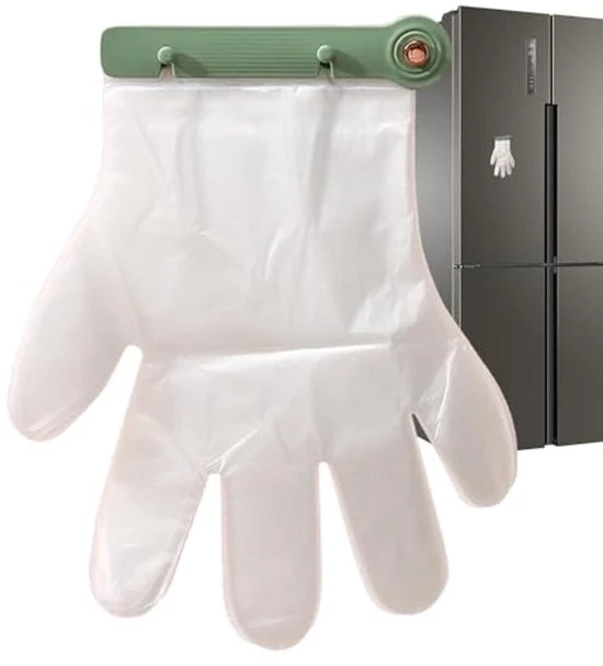 Organizzatore di guanti a muro - Ospite guanti per installazione a muro - Organizzatore di spazzole appese - Supporto per guanti da muro per casa, ristorante, cucina e bagno con 100 spazzole