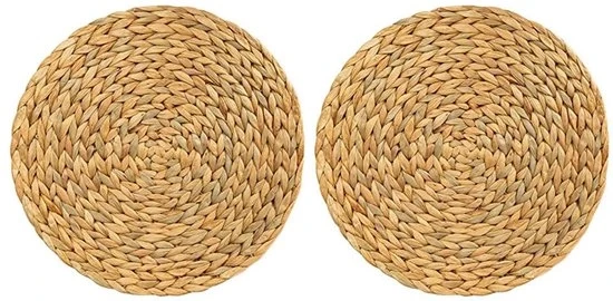 Set di 4 cuscini per bicchiere e piatti rotondi - Sostenibile e Moderno - Acquilega