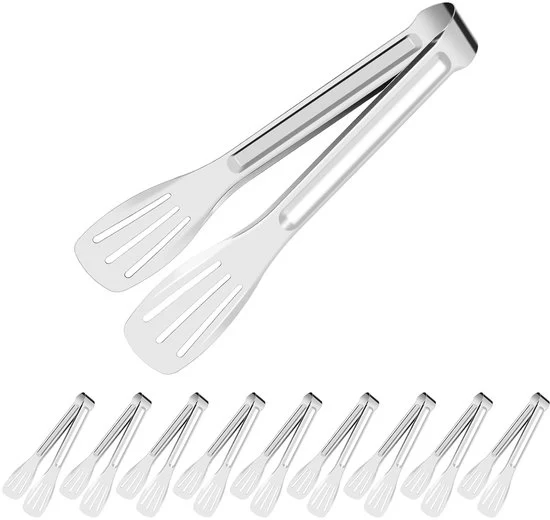 Set di Spiedini in Acciaio Inossidabile - 10 - 18 cm - Qualità Alta 304 ACI