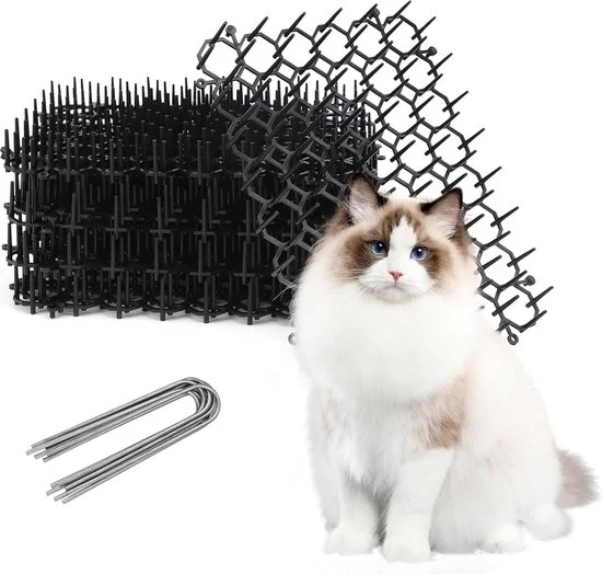 Mat di allarme per gatti - Tappeti per gatti con spine - 12 pezzi