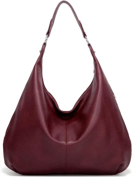 Borsa slouchy per donne - Pelle PU morbida