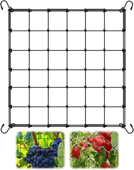 Supporto per piante Scrog - 70 x 70 cm - Adatto per Hydrocultura e Giardino