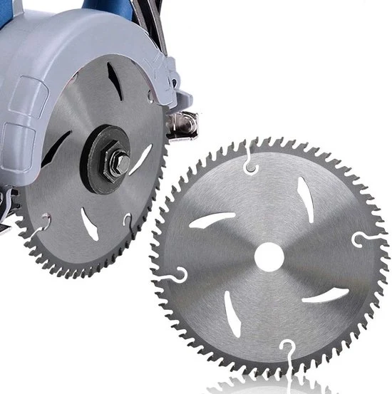 Strumento per Vogueing con Lame in Legno, Tagliente per Lame per Legno - Metallo - Plastico - 120mm di Diametro - 20 Foro - 48mm Denti - Lame per Lavorazione del Legno