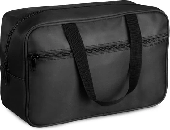 Etui per Bagno e Trucco | Borse Impermeabili per Cosmetici, Cura Personale e Trucco | Nero, Portatile e Compatta