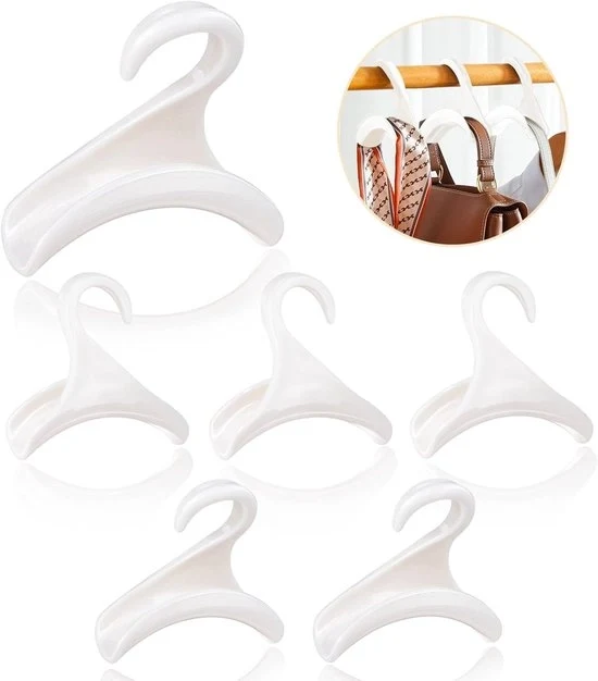 Organizzatore per tasche - 6 pezzi - bianco