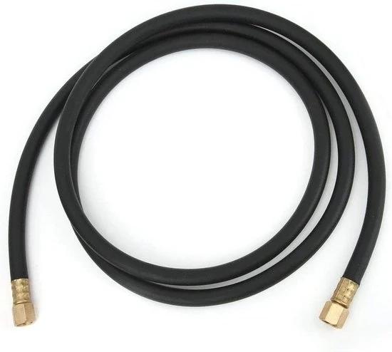 Lingua di gas inerte per Argon, Azoto e aria compressa 1/4 pollici con vite saldata (2.0m)