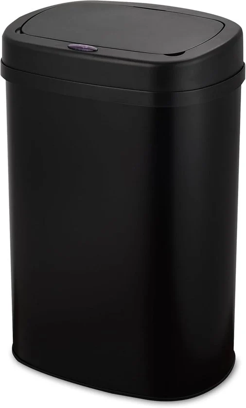 Cestino Moderno - Sensore - 60L - Nero - Metallo