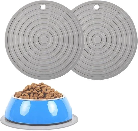 Pavimenti antiscivolo in silicone per animali domestici - 2 pezzi