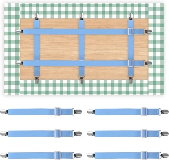 Klemme per tappeto elastica - Resistente e flessibile - Set da 4 pezzi