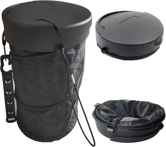 Pozzetto per auto - Sacchetto per rifiuti portatile - Ideale per viaggi in auto e campeggio