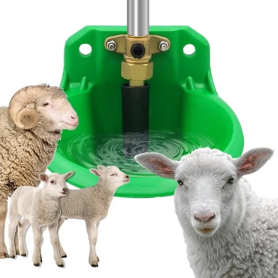 Beccuccia Automatica per Animali - Ideale per Capre e Pecore - Sostenibile Modello: ABC123 Capacità: 5 litri Potenza: 12V Consumo: 1,5A Dimensioni: 30x20x40 cm Peso: 5 kg Materiali: Acciaio inox e plastica Certificazioni: CE e RoHS