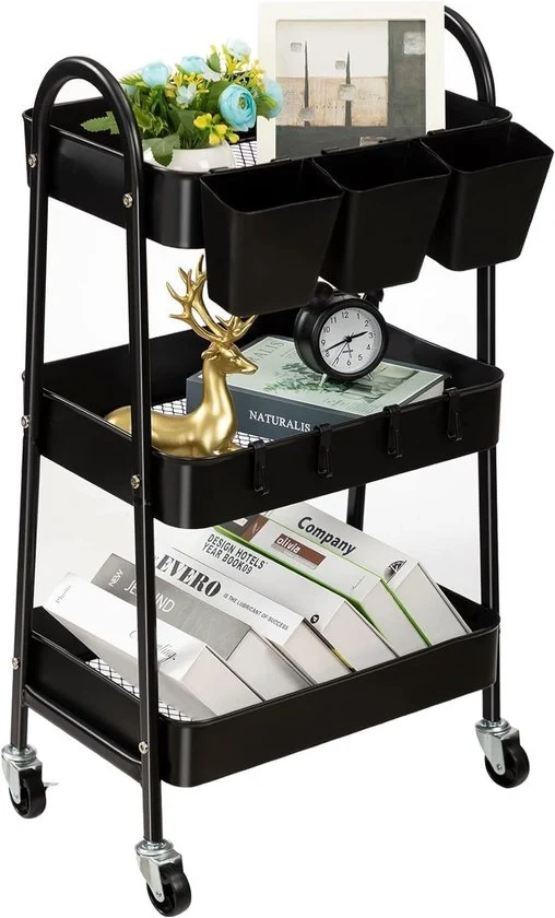 Carrello di lavoro robusto - soluzione multifunzionale di stoccaggio - 1 pezzo - metallo