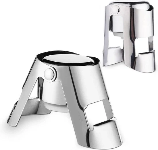 Stopper per vino con pompino di vuoto - Stoppa vino - Fisarmonica per vino