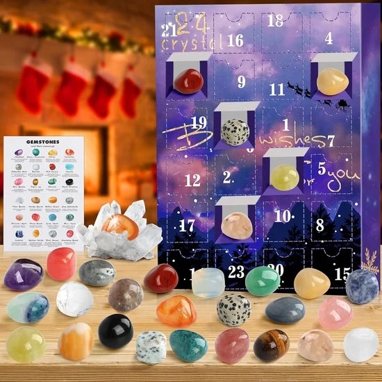 Calendario di Natale - Calendario di Natale 2023 - Calendario post-Advento - Regalo di Natale - Dono di San Nicola - Premium