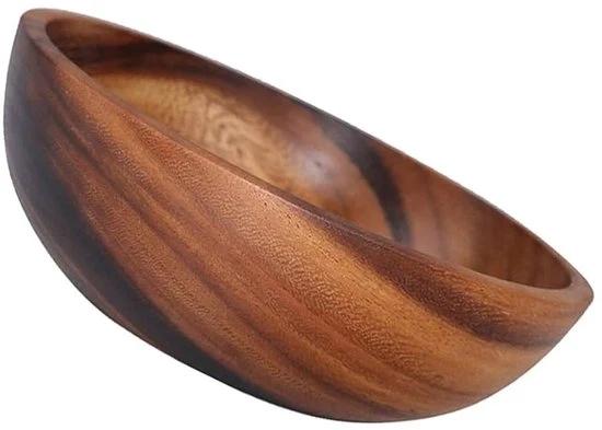 Sala da tavolo in legno naturale - ciotola per zuppa, noodle e snack - multicolore - legno