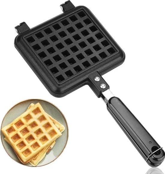 Wafeliera elettrica con 4 livelli di cottura e 2 temperature