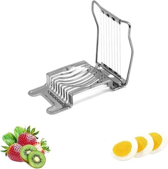 Esecatore di uova in acciaio inossidabile - Aiuto professionale per la cucina per alimenti delicati - Resistente al lavastoviglie