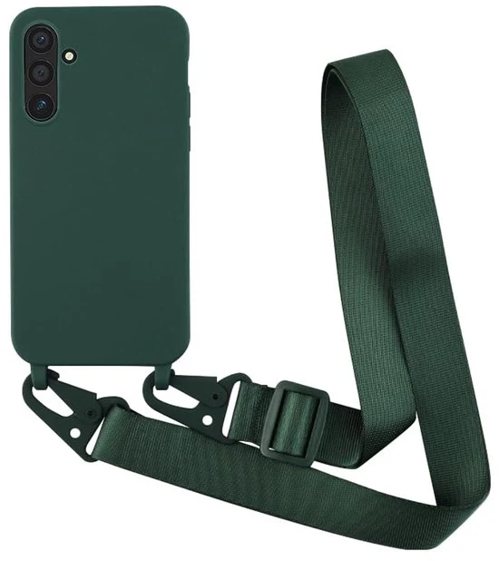 Custodia per smartphone in silicone con cinturino per spalla - alta comodità di trasporto - 1 pezzo - TPU