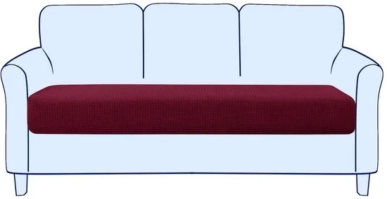 Copri cuscino multifunzionale - resistente al grasso, adatto per cuscini 3 posti - diverse colorazioni
