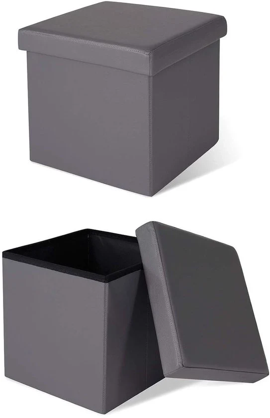 Sedia da lavoro - Piedistallo - Grigio - 38 x 38 x 38 cm
