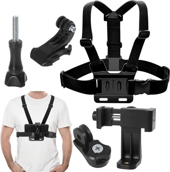 Borsa per Telefono cellulare Multifunzionale Borsa per Telefono cellulare con Regolazione per Camera GoPro - Incluso