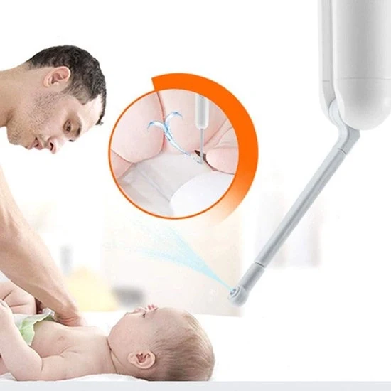 Bidet elettrico portatile - 2 modalità di flusso d'acqua regolabili per uso esterno - campeggio e escursioni 140ml