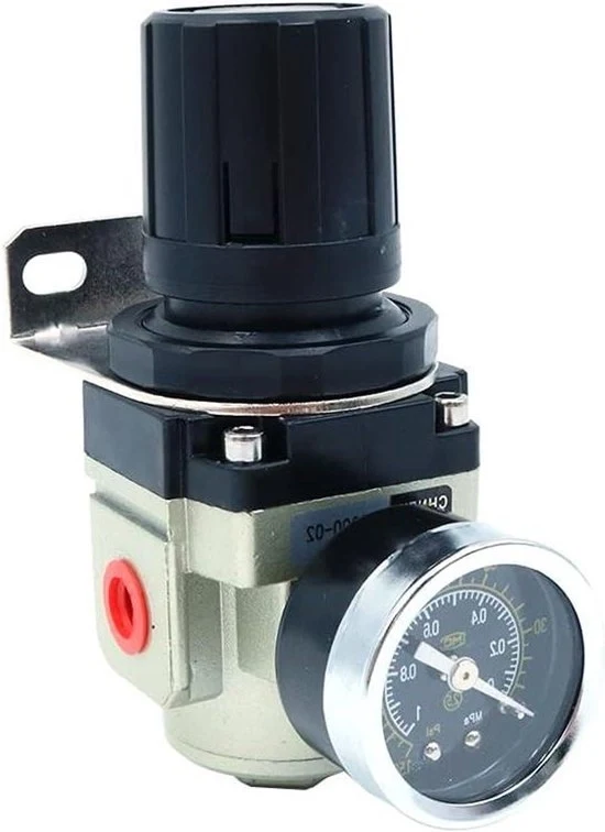 Regolatore di pressione dell'aria 1/4 NPT, 0,05-0,85 MPA (0,51-8,7 KGF/CM), regolabile con scala da misura - AR3000-N02