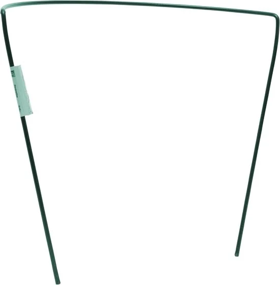 Sostegno per piante - sostegno per fiori - houder per piante - 35 x 40 cm - sostegno per piante a forma di mezza sfera - verde