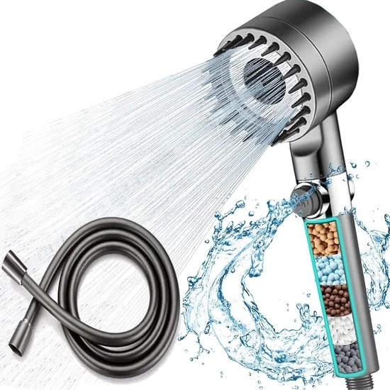 Douchekop a bassa pressione con filtro - Efficace nel risparmio d'acqua e nella risparmiatore