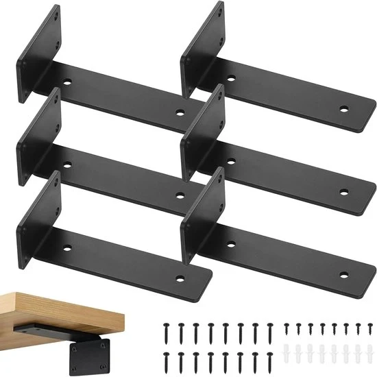 Supporti per tavole galleggianti - Nero - 6 pezzi - Resistenza elevata
