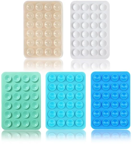 Ottima supporta manuale per telefono - silicone con super aderenza - set da 5