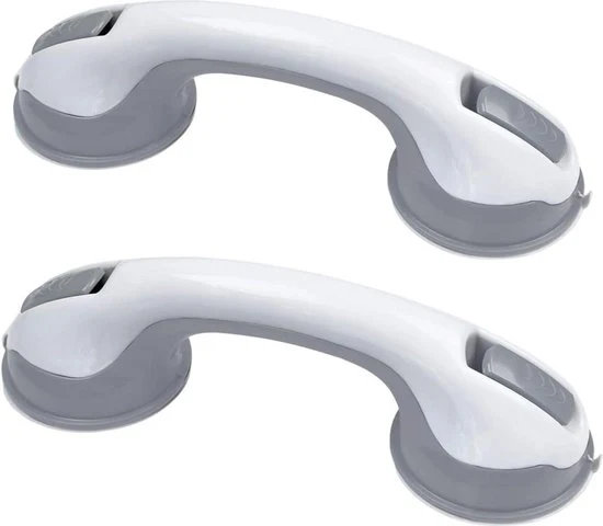 Supporti per Manubriio per Anziani - Manubriio Portatile per Doccia e WC - 2 Manubriio con Morsetto