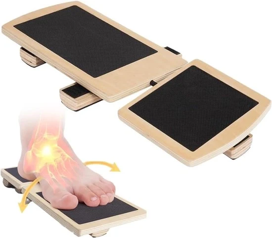 Pavimento di equilibrio unilaterale - Allenatore del piede - Cuscino di equilibrio - Rafforzamento e stabilizzazione efficace del piede - Stirenamento dell'anca - Correzione della postura - Fisioterapia