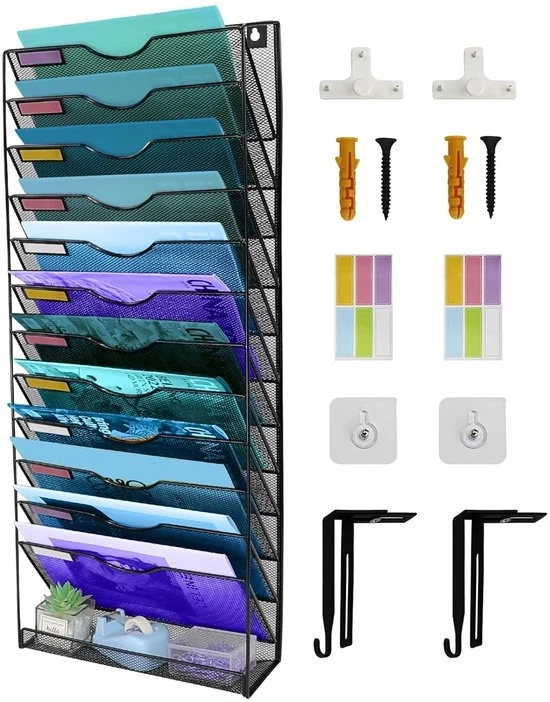 Organizzatore di viti a muro multifunzionale con design elegante