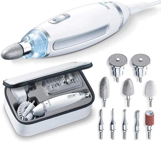 Verricciatore elettrico per unghie - Kit di manicure e pedicure - Verricciatore per unghie elettrico - Manicure e pedicure
