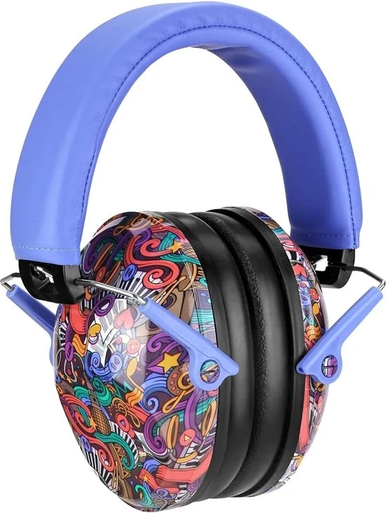 Protezione uditiva per bambini - Cuffia auricolare assorbente del suono - Protezione uditiva - Tieni tuo figlio al sicuro dai suoni forti!