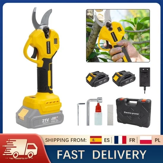 Trimmer per giardino - 30mm - Senza spazzola - Ricaricabile - Senza fili