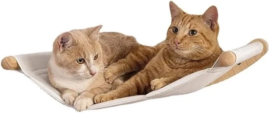 Pannello per gatti - Montaggio a parete - Legno naturale