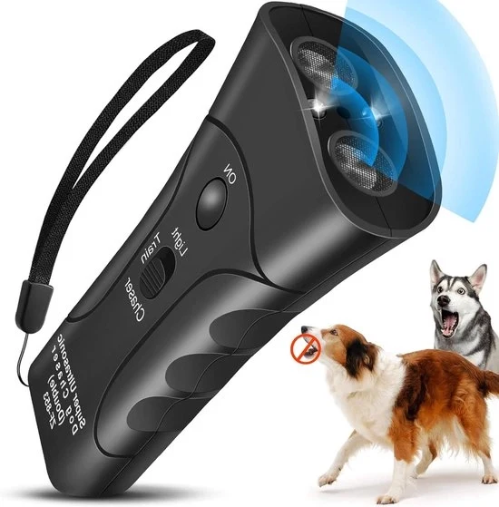 Dispositivo anti abbaiamento ultrasonico per cani - Deterrente schiuma impermeabile mini outdoor ricaricabile - 3 in 1 strumento di controllo schiuma Anti abbaiamento dispositivo Modello: Specifica: 3 in 1, oplaadbaar, waterdicht, mini, outdoor
