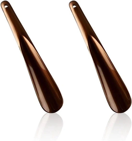 Mini punter - Ergonomico e stabile - 2 pezzi - Marrone scuro - 19,5 cm