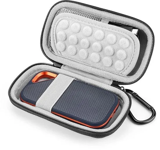 Tas per SSD esterne - Protezione e Mobilità - 1 pezzo - Grigio - Materiale Sostenibile