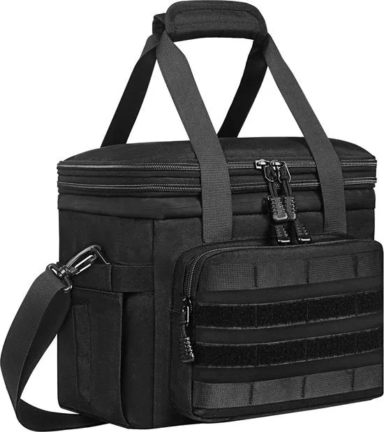 Borsa a Spalla per Campeggio, BBQ, Escursioni e Spiaggia - Borsa per Pic-Nic - Borsa per Picnic - Tasca Termica