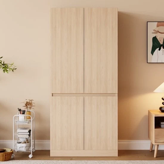 Cassettone a doppia porta - Legno - Stante - Grande - 70x40x170