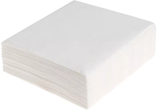 500 serviette bianche 33x33 cm – 1-strato – 500 pezzi – Serviette in carta per festa, compleanno, matrimonio e eventi