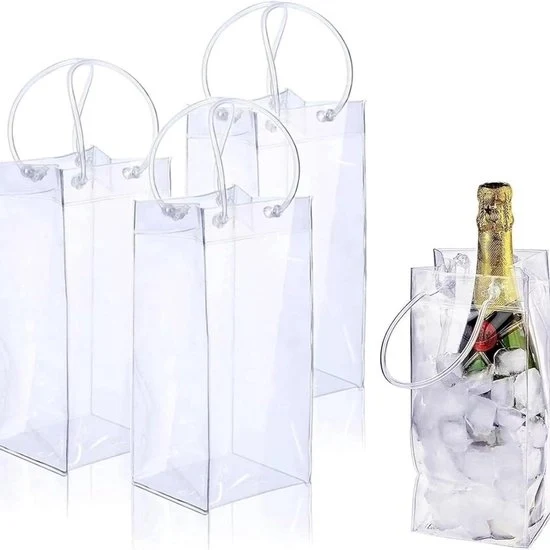 Wijnzak Portatile - Set di 3 - Gelatore Indipendente - PVC