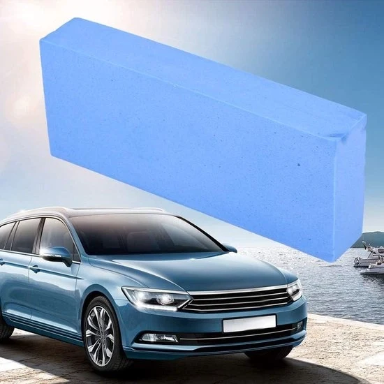 Sponga Multifunzionale per Auto - Blocco di Spongi PVA Super Assorbente per la Pulizia - Kit di Pulizia per Auto - Spongi Blu per la Manutenzione della Vettura
